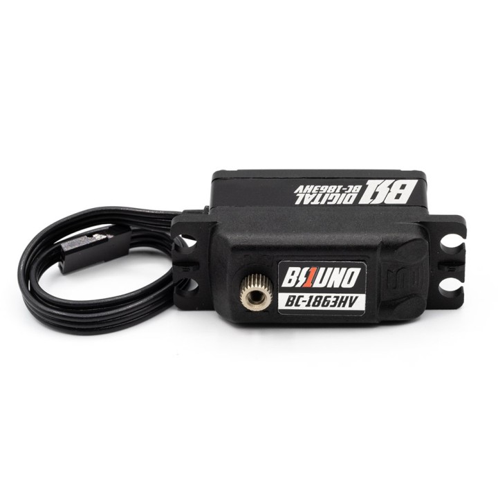 BC-1863LWHV Long Wire BRUNO Low Profile High Speed Brushless Servo