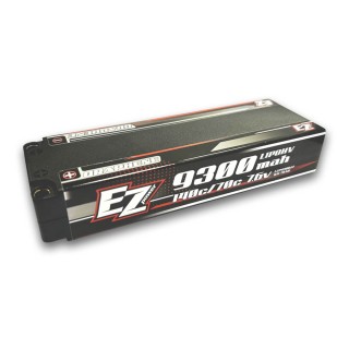 Ezpower Lipo 9300mah Long-Run 7.6v 2s 140/70c HV Graphene - 5mm