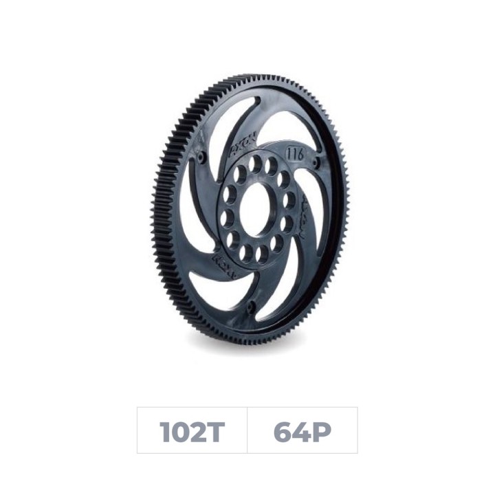 GS-T6B-102 Axon Spur Gear TCS V2 64P 102T