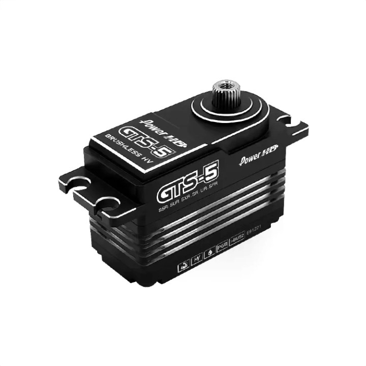 Power HD GTS-5 Low Profile (0.08s - 50.0kg - 8.4V) Brushless Servo