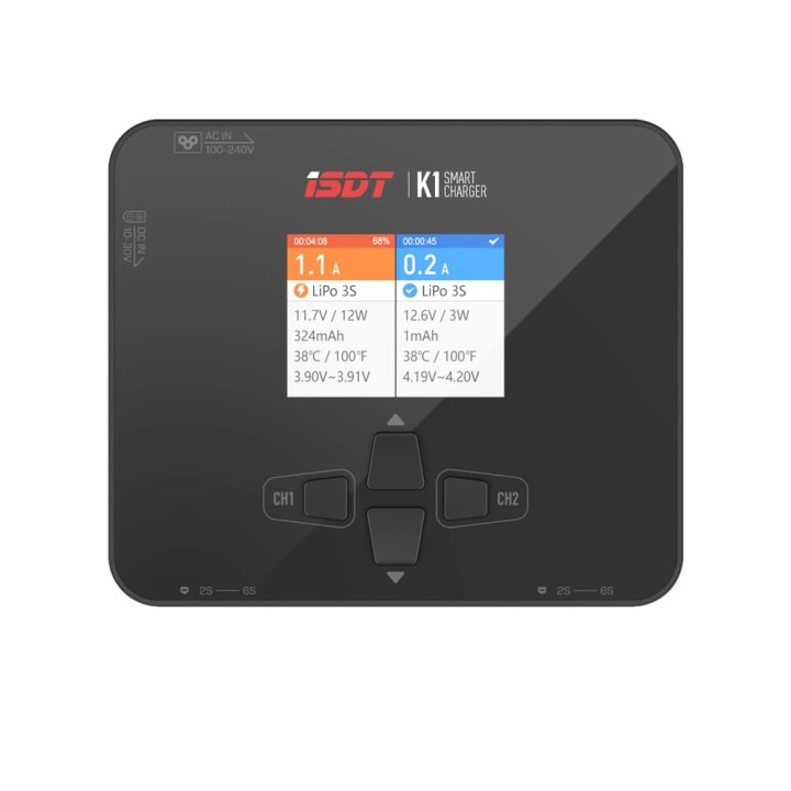 iSDT K1 10A 250W Dual Channel Smart Charger