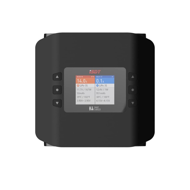iSDT K4 20A 600W Dual Channel Smart Charger