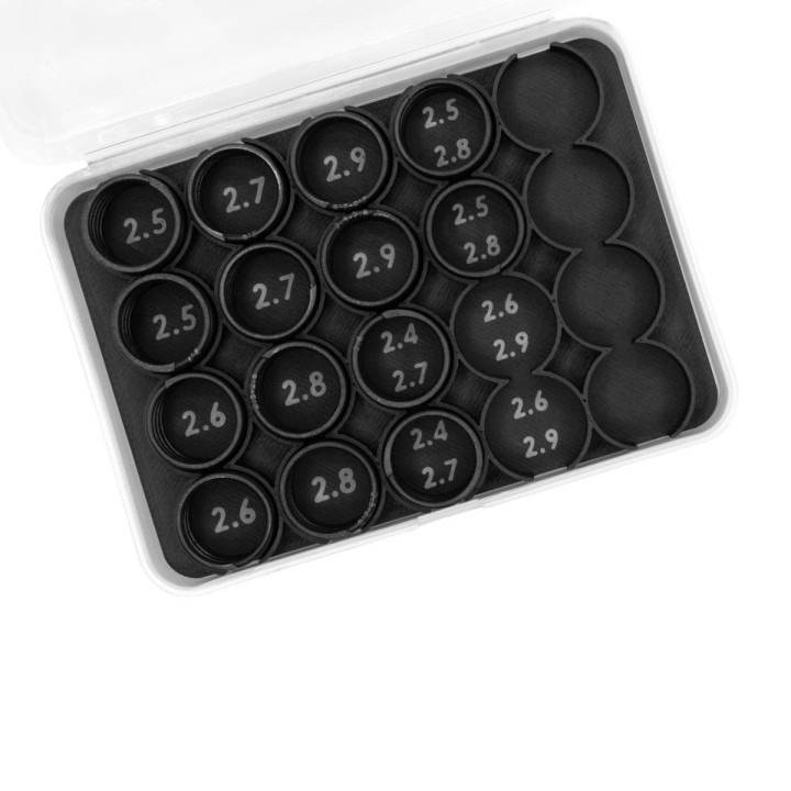 MonacoRC Spring Holder - Black with Info