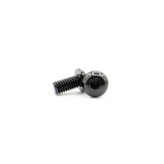 MonacoRC M3x6 Black Alloy Hex Socket Button Head Screw (10)