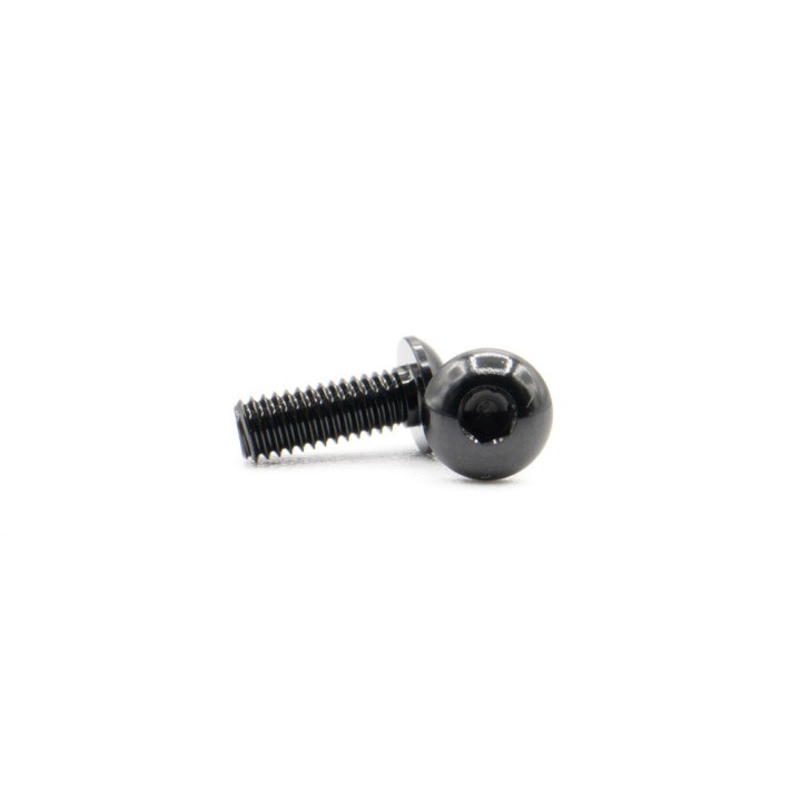 MonacoRC M3x8 Black Alloy Hex Socket Button Head Screw (10)