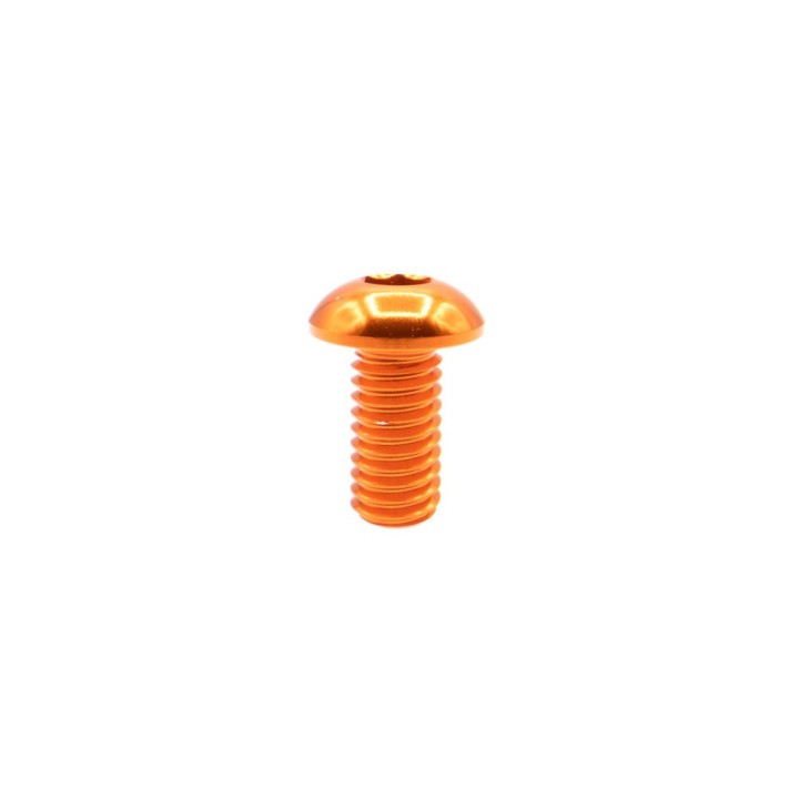 MonacoRC M3x6 Orange Alloy Hex Socket Button Head Screw (10)