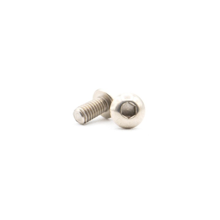 MonacoRC M3x6 Titanium Hex Socket Button Head Screw (10)