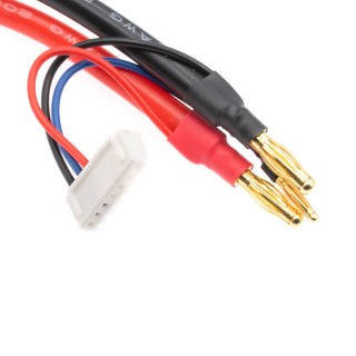 MonacoRC 6S Charging Cable 4.0mm to XT60 10AWG 70mm