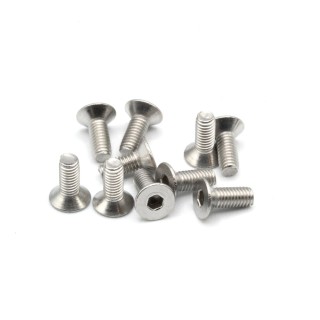 MonacoRC Steel Flat Screw 3x8 (10)
