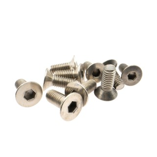 MonacoRC M3x6 Titanium Hex Socket Flat Head Screw (10)