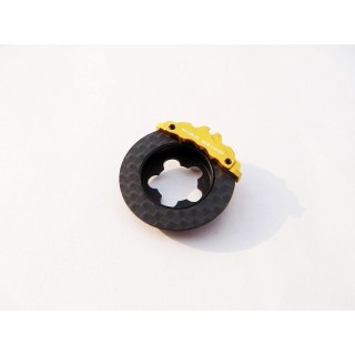 69963 Hiro Seiko Carbon Fiber Brake Disc Set [Gold]