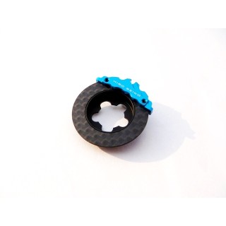 69965 Hiro Seiko Carbon Fiber Brake Disc Set [T-Blue]