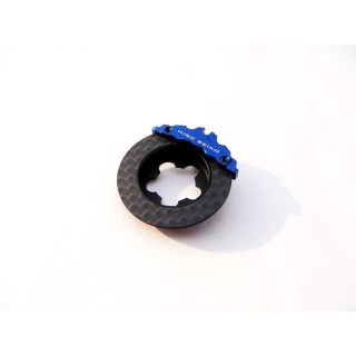 69966 Hiro Seiko Carbon Fiber Brake Disc Set [Y-Blue]
