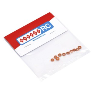MonacoRC Alu Shim 3x6X0.25mm - Orange (10)