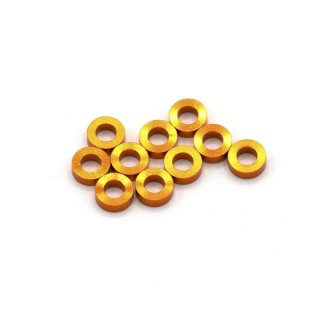 MonacoRC Alu Shim 3x6x2mm - Orange (10)