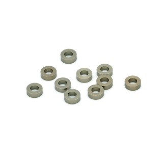 MonacoRC Alu Shim 3x6x2mm - Smoke Grey (10)