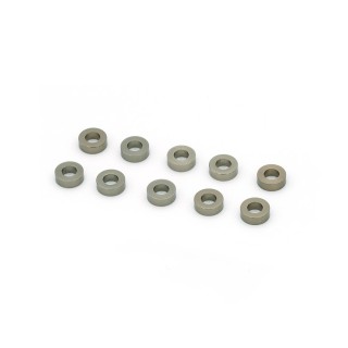 MonacoRC Alu Shim 3X6X2.5mm - Smoke Grey (10)