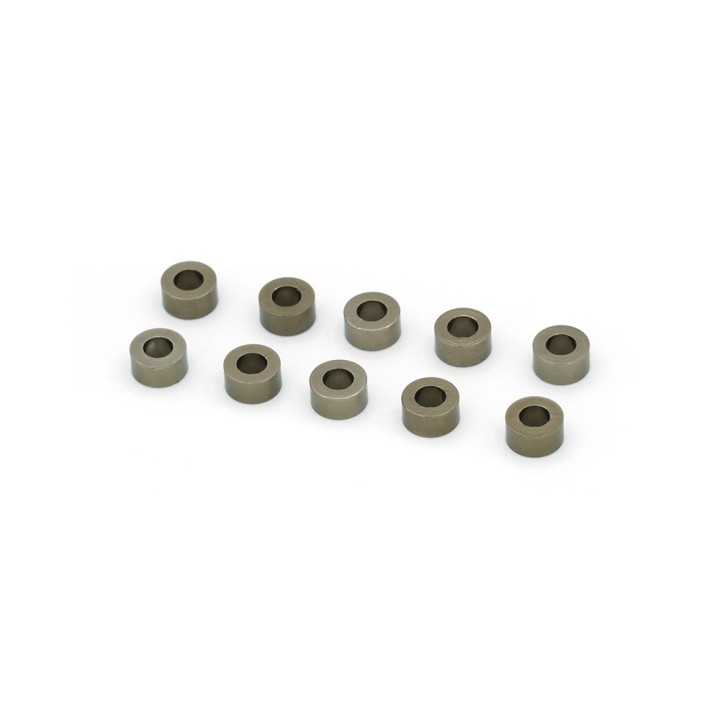 MonacoRC Alu Shim 3x6x3mm - Smoke Grey (10)