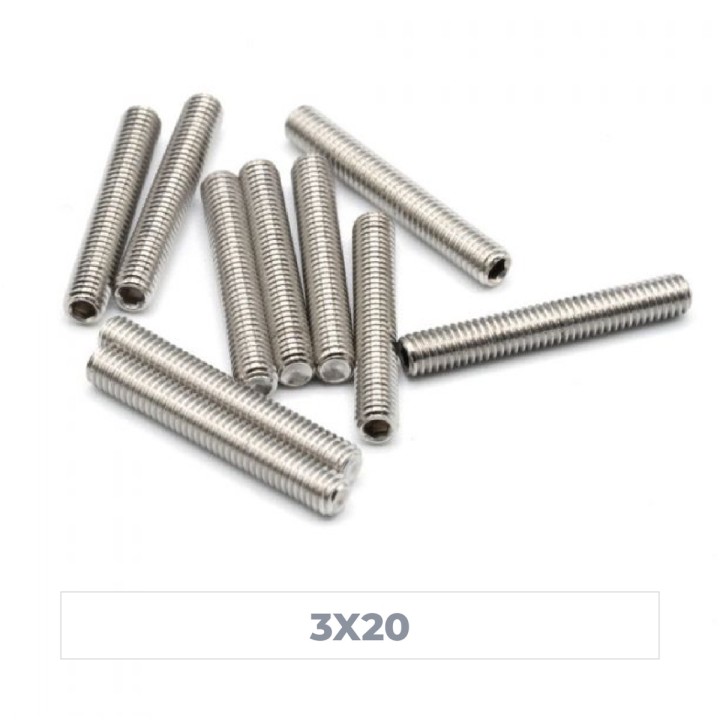 MonacoRC Set Screw M3 x 20 (10)