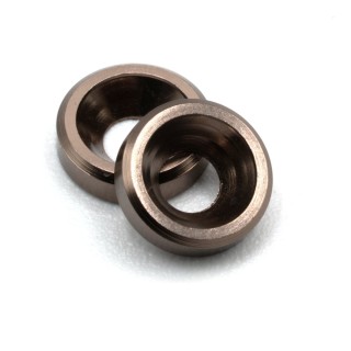 MonacoRC M3 Countersunk Washer - Smoke Grey - 10pcs