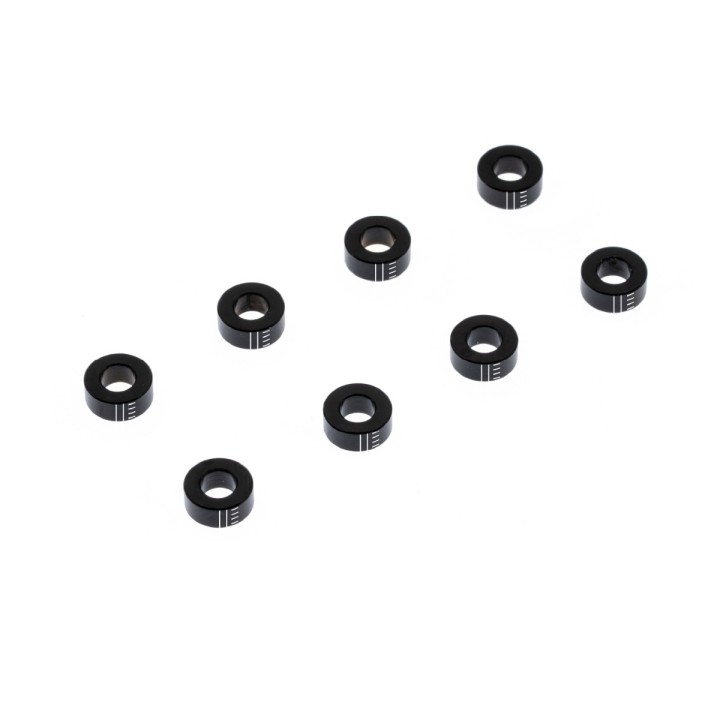 OfficinaRC Alu Smart Shim 3x6x2.5 mm - (8)