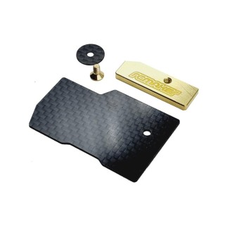 RCM-MTC2-FEPC LCG Floating Receiver/Fan Plate Set Mugen MTC2 - Carbon