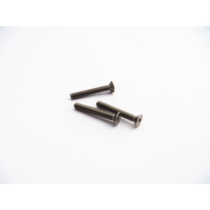 48087 Hiro Seiko Titanium Hex Socket Flat Head Screw M3X22 (2)