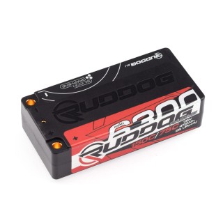 Ruddog Racing 6300mAh 150C/75C 7.6V Short Stick Pack LiPo-HV Battery