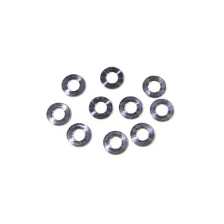 SH0.25 Awesomatix 3x6x0.25mm Spacer (Silver) (10)