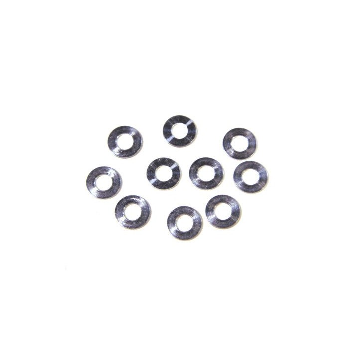 SH0.25 Awesomatix 3x6x0.25mm Spacer (Silver) (10)