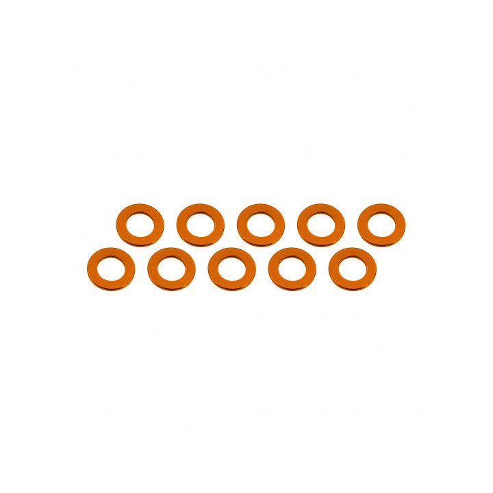 UR1504-G Ultimate Aluminum Shim (3X6X0.5mm) Orange (10Pcs)