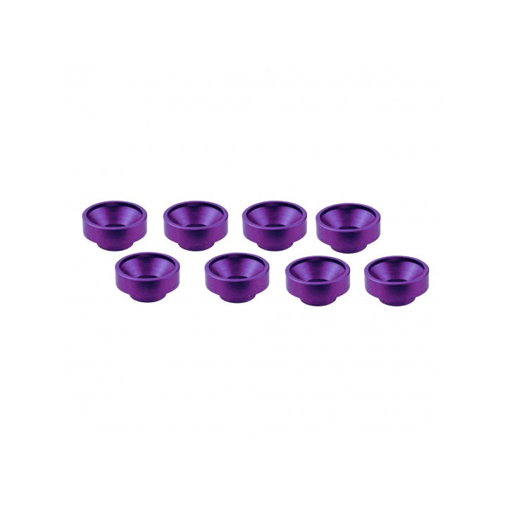 UR1507-P Ultimate M3 Aluminum Servo Washer Purple (8 Pcs)