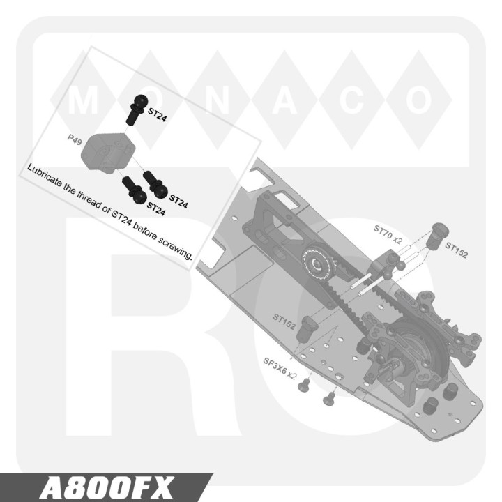 ST24 Awesomatix Awesomati 4.8mm Ball Stud (4)