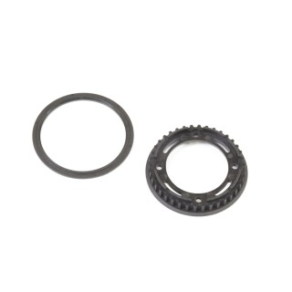 TS002LFB InfinityRC Pulley 38T (Low Friction/Black)