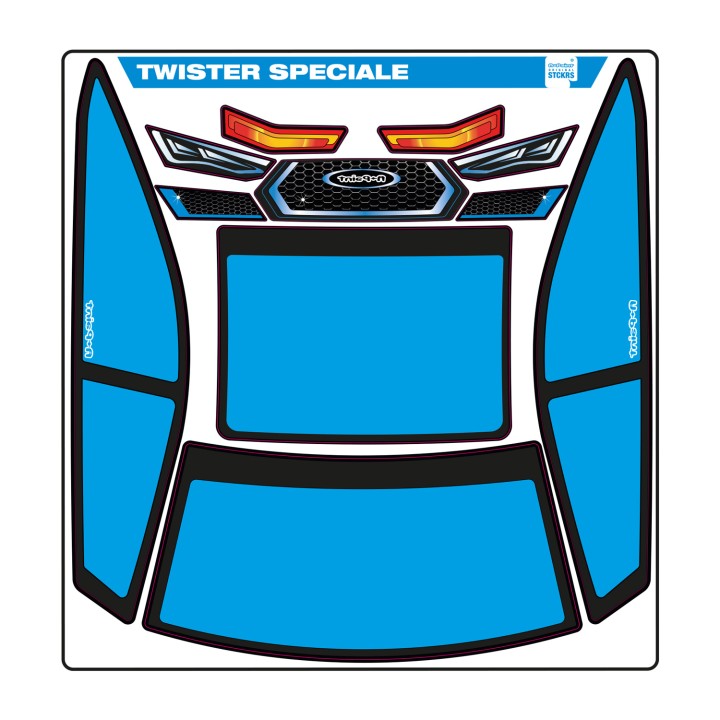 A-Paint Twister Speciale Mask-Blue