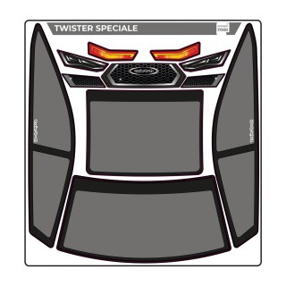 A-Paint Twister Speciale Mask-Grey