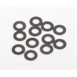 U4862 Schumacher Black Alloy Washers 0-50mm (pk12)