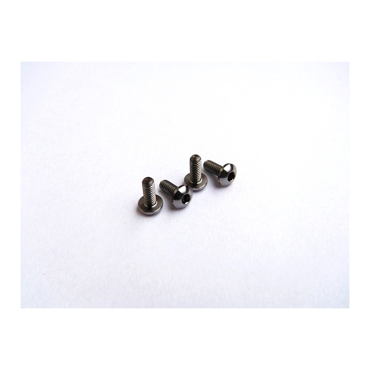 48015 Hiro Seiko Titanium Hex Socket Button Head Screw M2X6