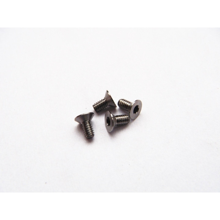 48019 Hiro Seiko Titanium Hex Socket Flat Head Screw M2X6