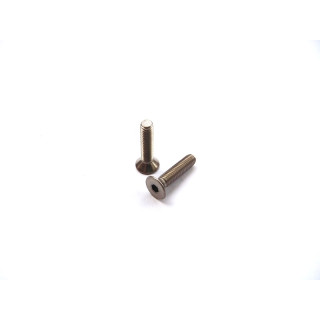 48062 Hiro Seiko Titanium Hex Socket Flat Head Screw M4X10