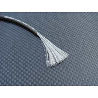 48081 Hiro Seiko Power Cable 13 Awg (60Cm) [Translucent Black]