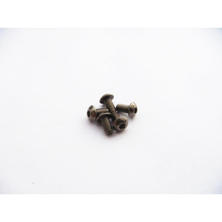 48224 Hiro Seiko Titanium Hex Socket Button Head Screw M3X4 (5)