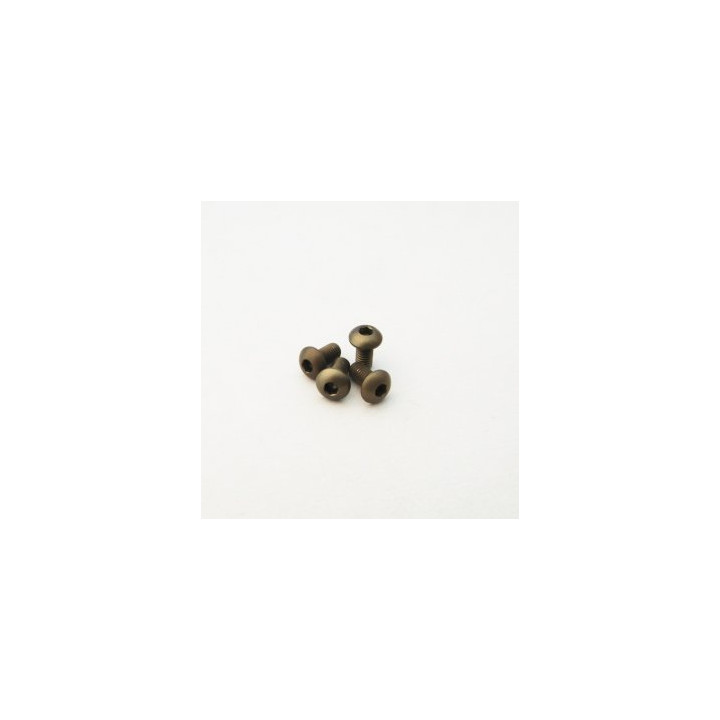 48567 Hiro Seiko Alloy Hex Socket Button Head Screw M3X6 [Hc]