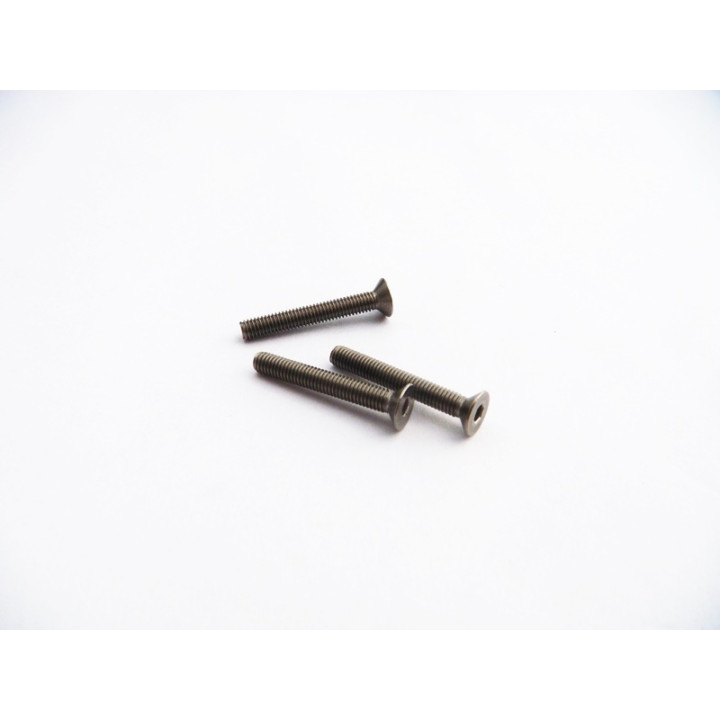 69791 Hiro Seiko Titanium Hex Socket Flat Head Screw M3X18