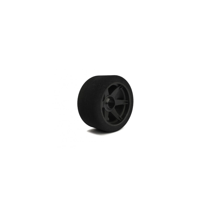 HR004-0161-65 Hot Race Pair Of Front Tyres 1/8 65mm Shore 45 Carbon