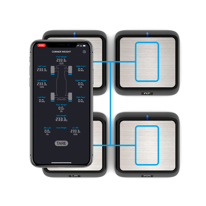 SK500036 SkryRC Scws2000 Bluetooth Corner Weight System (4Pcs.)