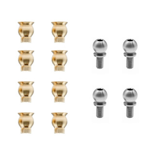 OfficinaRC Heavy Suspension Ball Stud Kit for Xray X4 2025/24