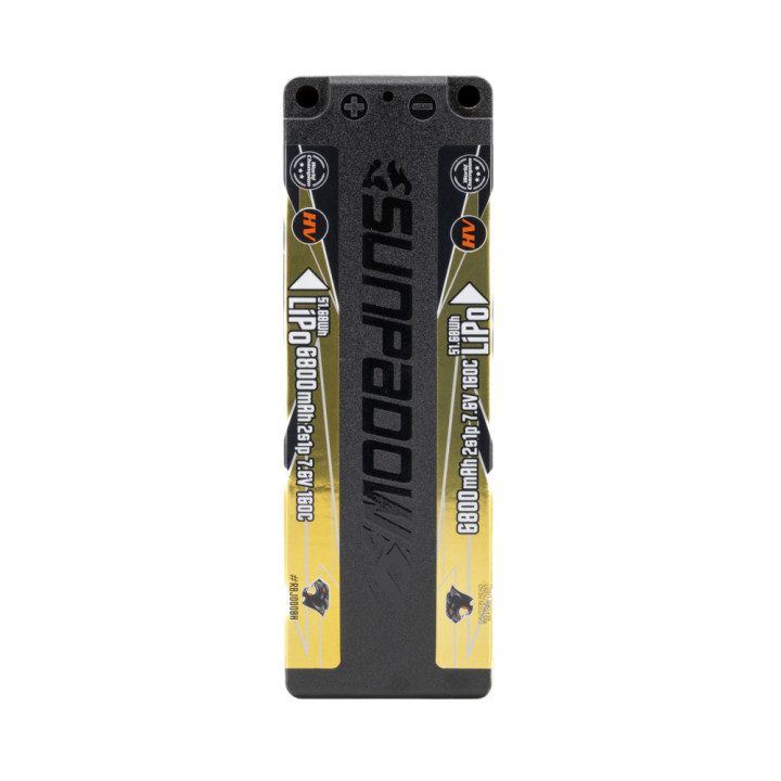 Sunpadow Champion Series Lipo Battery 6800mAh 7.6V 2S1P 160C