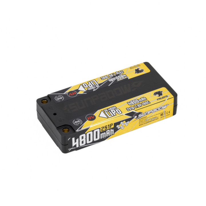 Sunpadow Champion Series Lipo Battery 4800mAh 7.6V 2S1P 160C