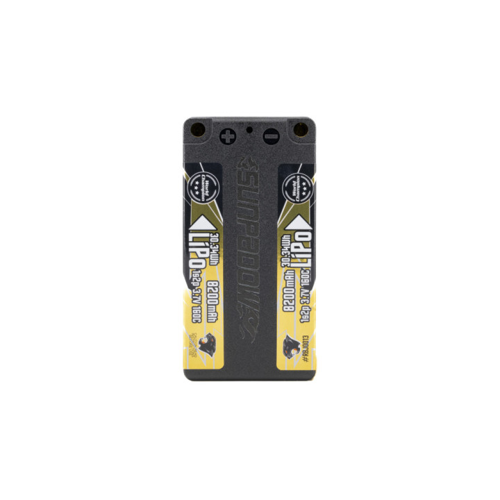 Sunpadow Champion Series Lipo Battery 8200mAh 3.7V 1S2P 160C